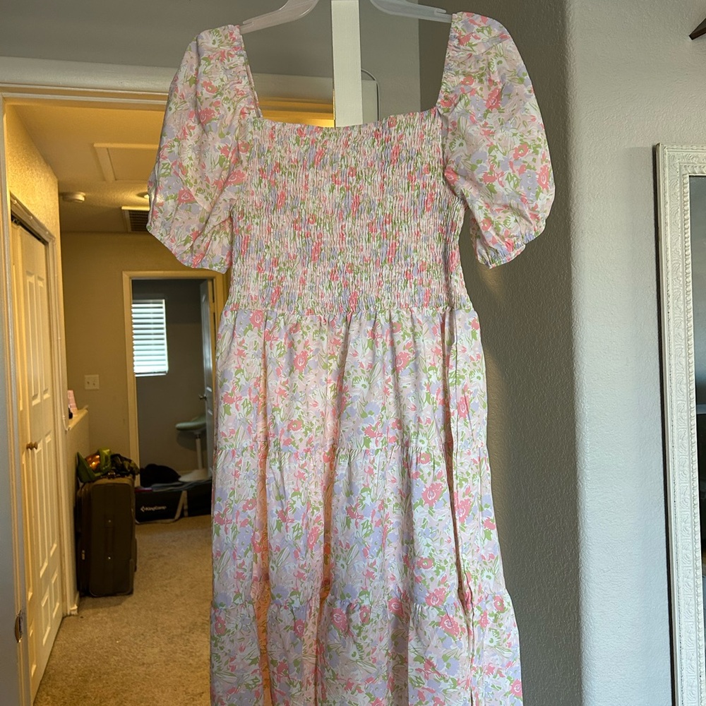 Floral Pink Dress